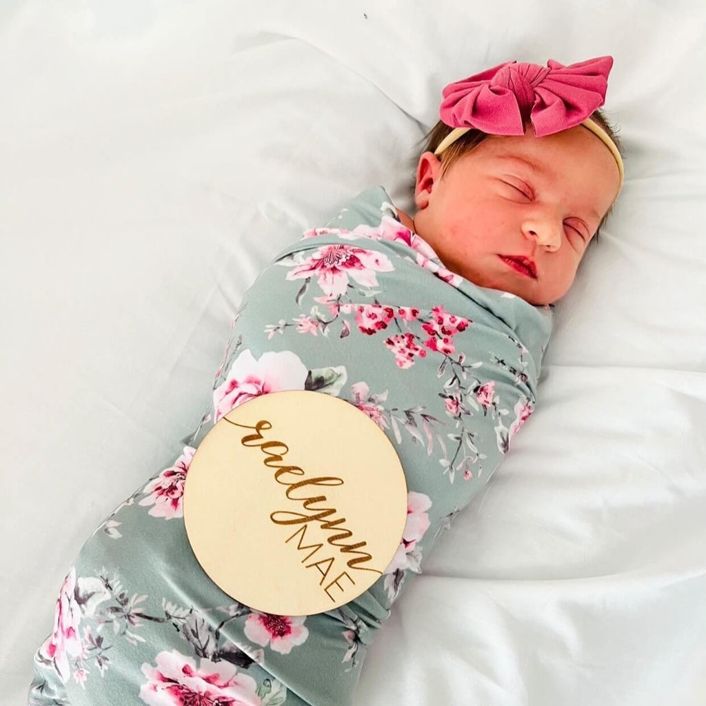 Solid Dusty Rose Knit Bow Headband