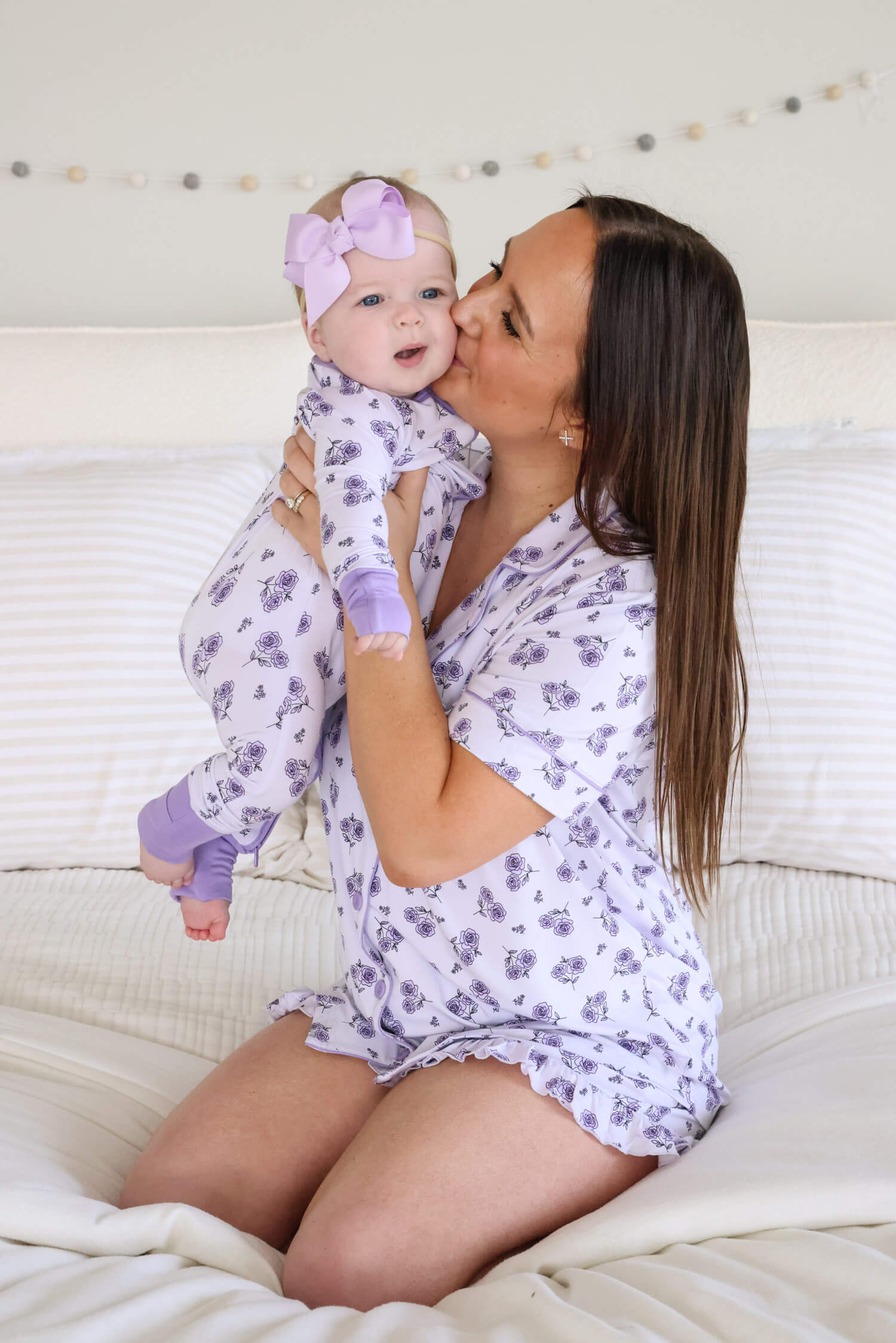 Convertible Zip Romper | Amethyst Garden