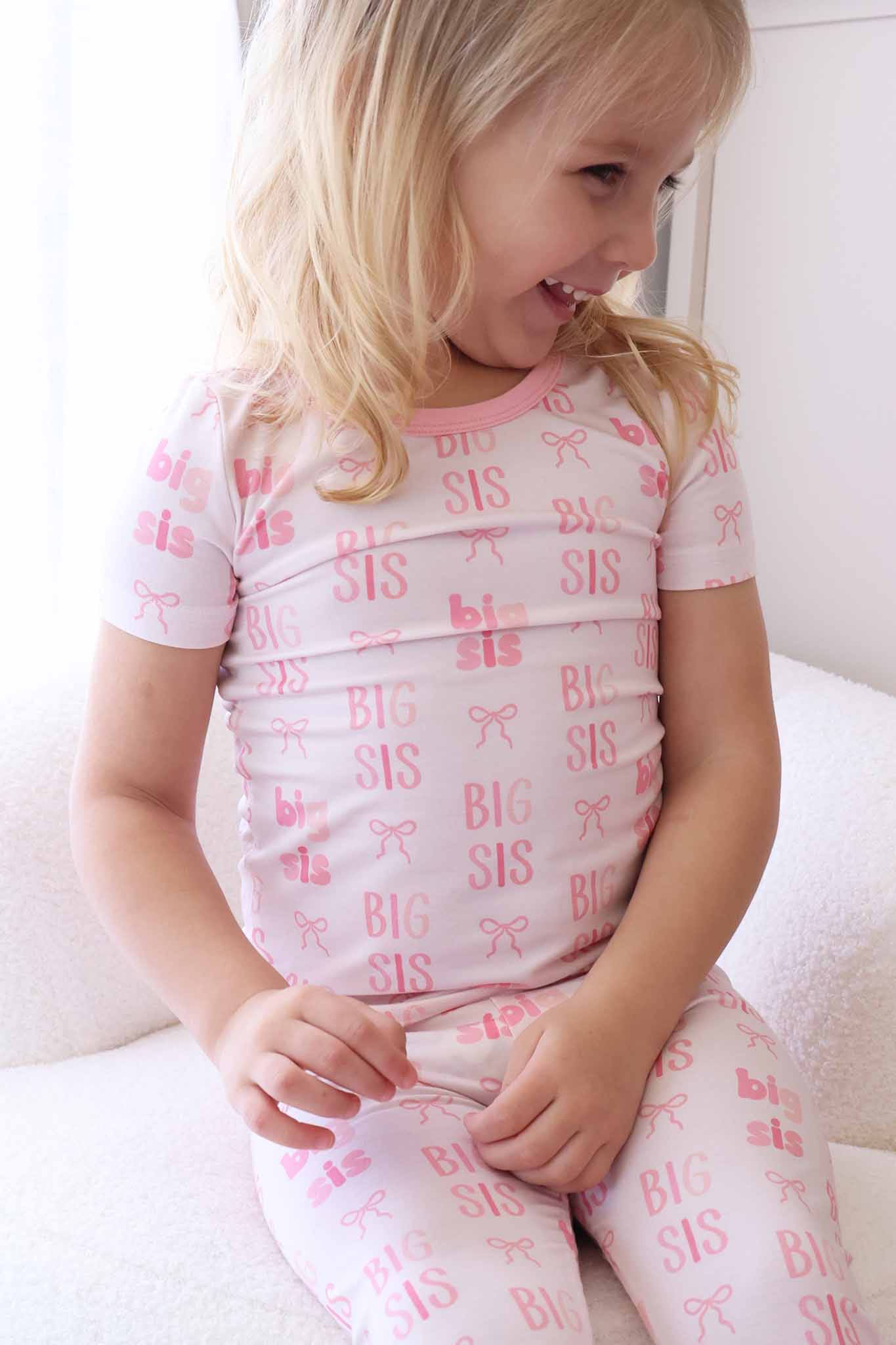 Two Piece Pajama Set | Big Sis