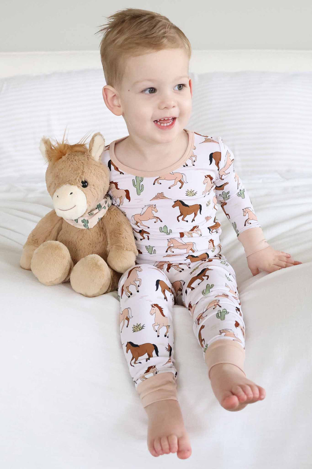 Two Piece Pajama Set | Pony Club Neutral