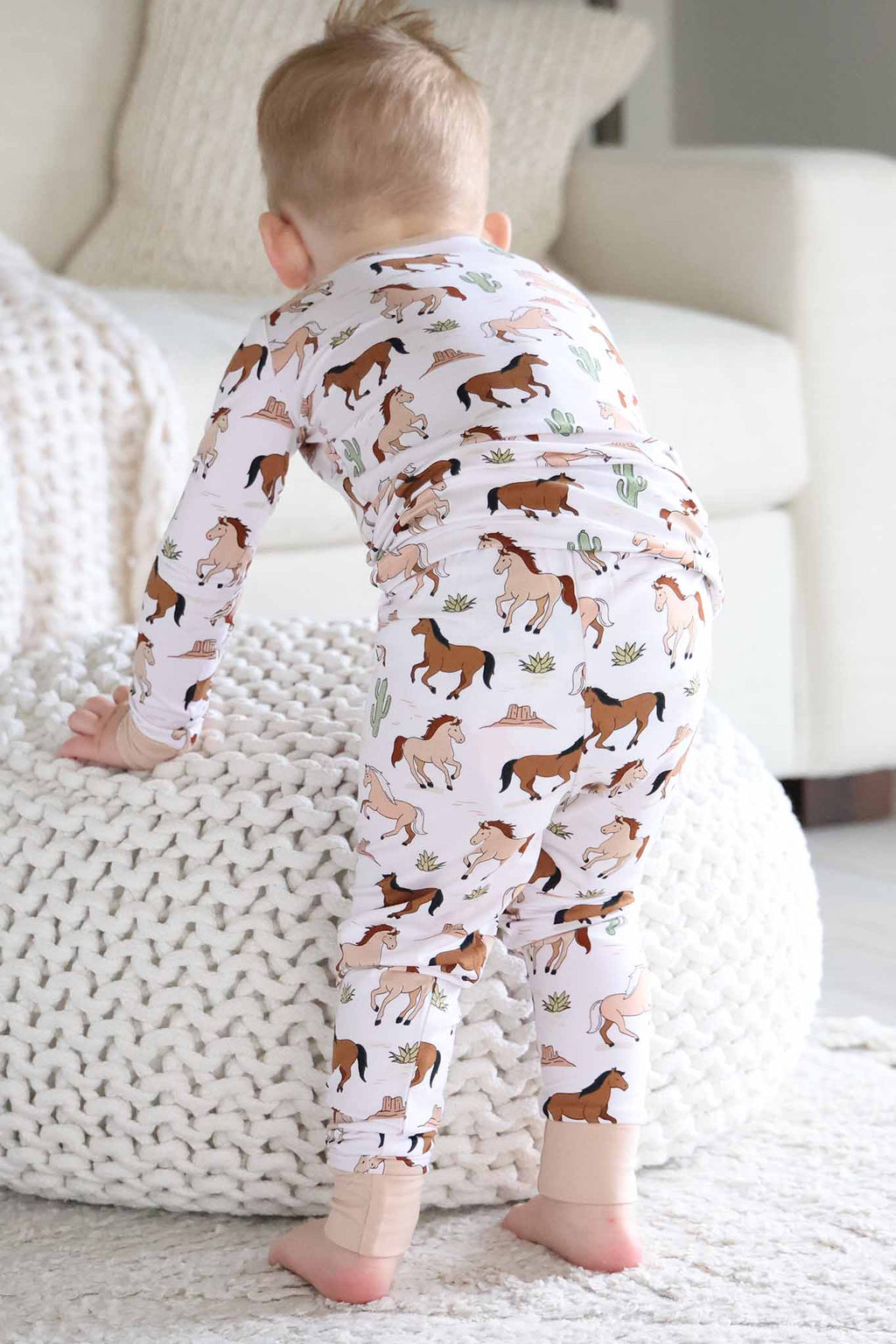 Two Piece Pajama Set | Pony Club Neutral