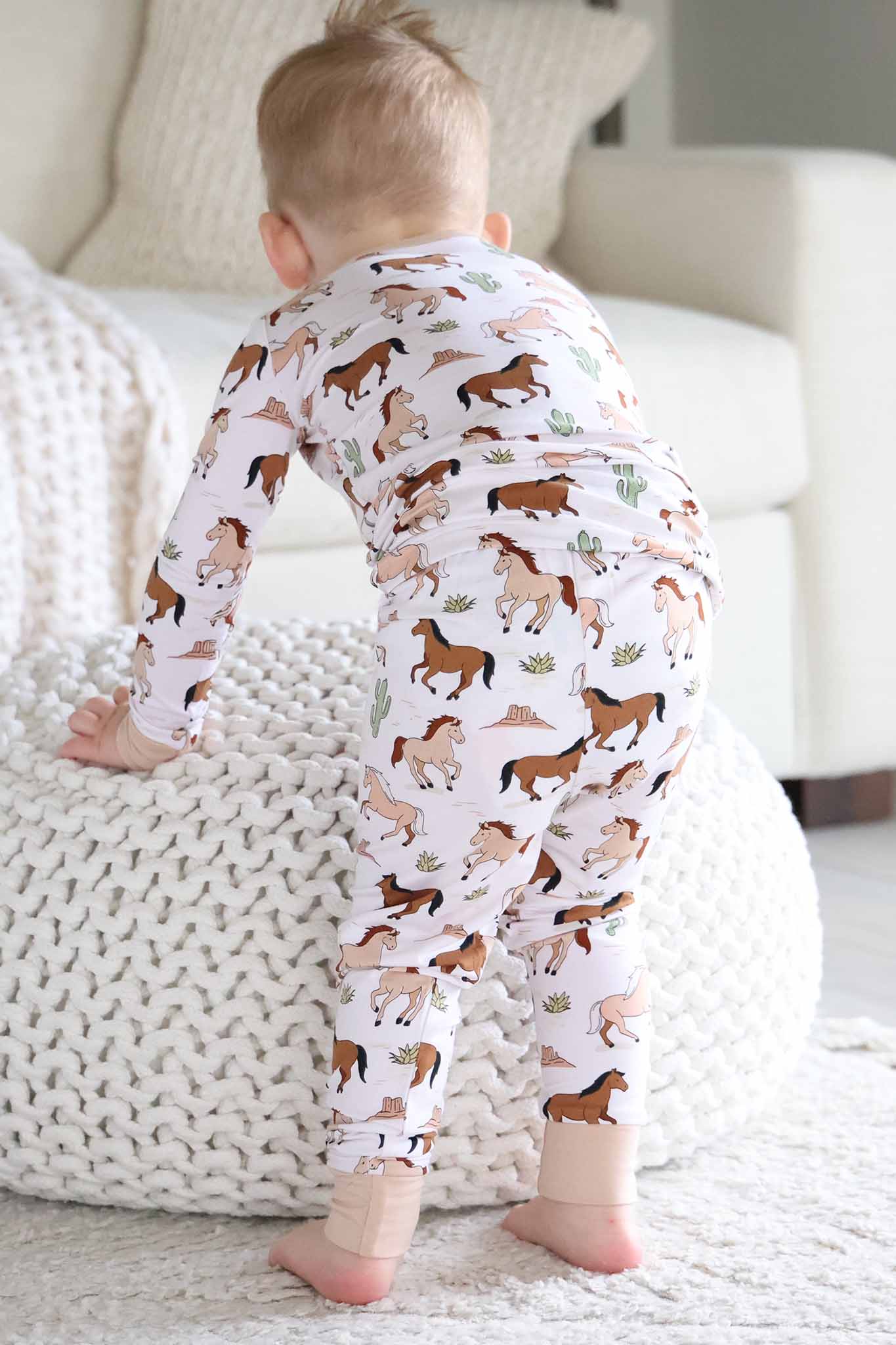 Two Piece Pajama Set | Pony Club Neutral