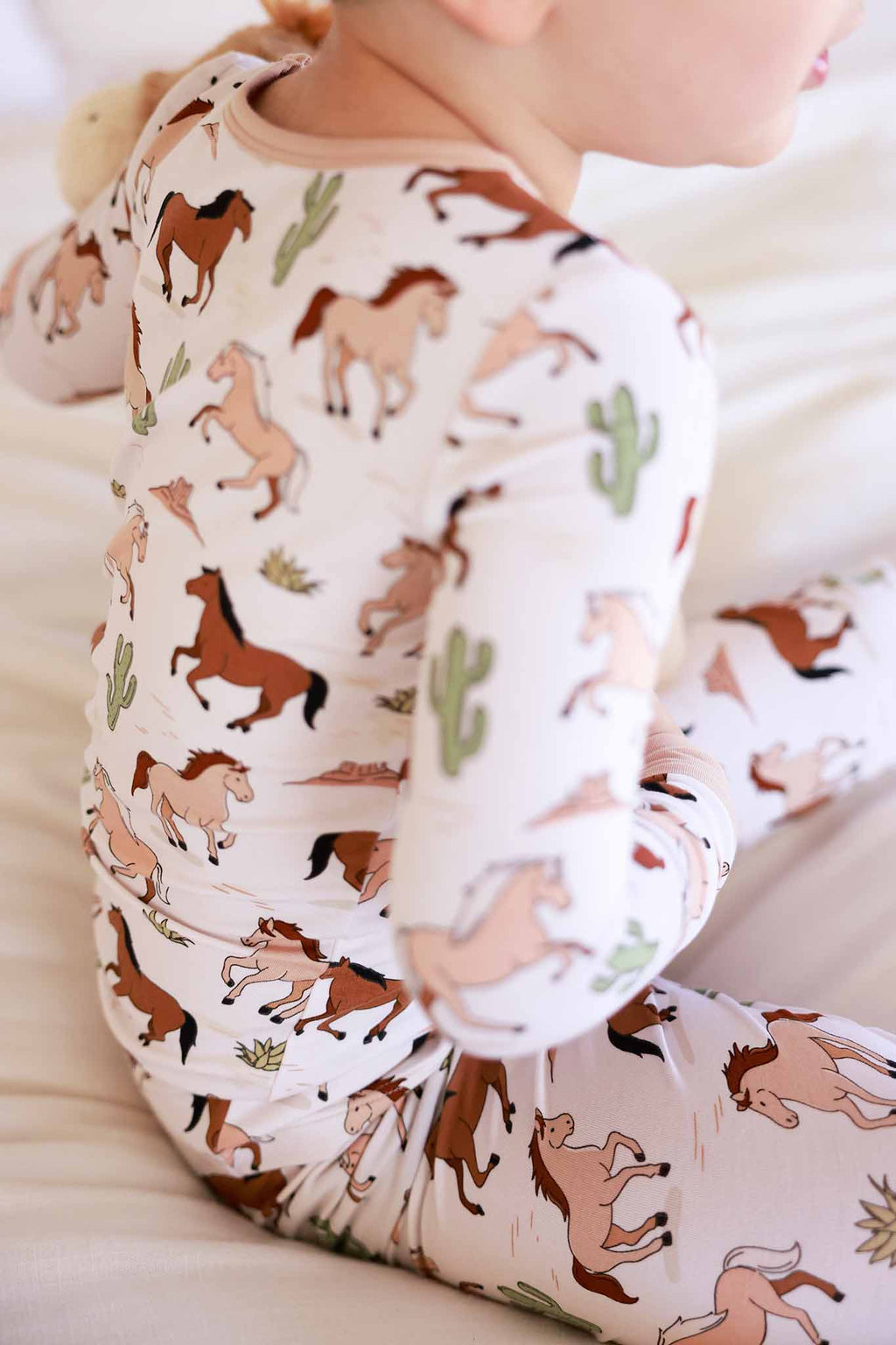 Two Piece Pajama Set | Pony Club Neutral