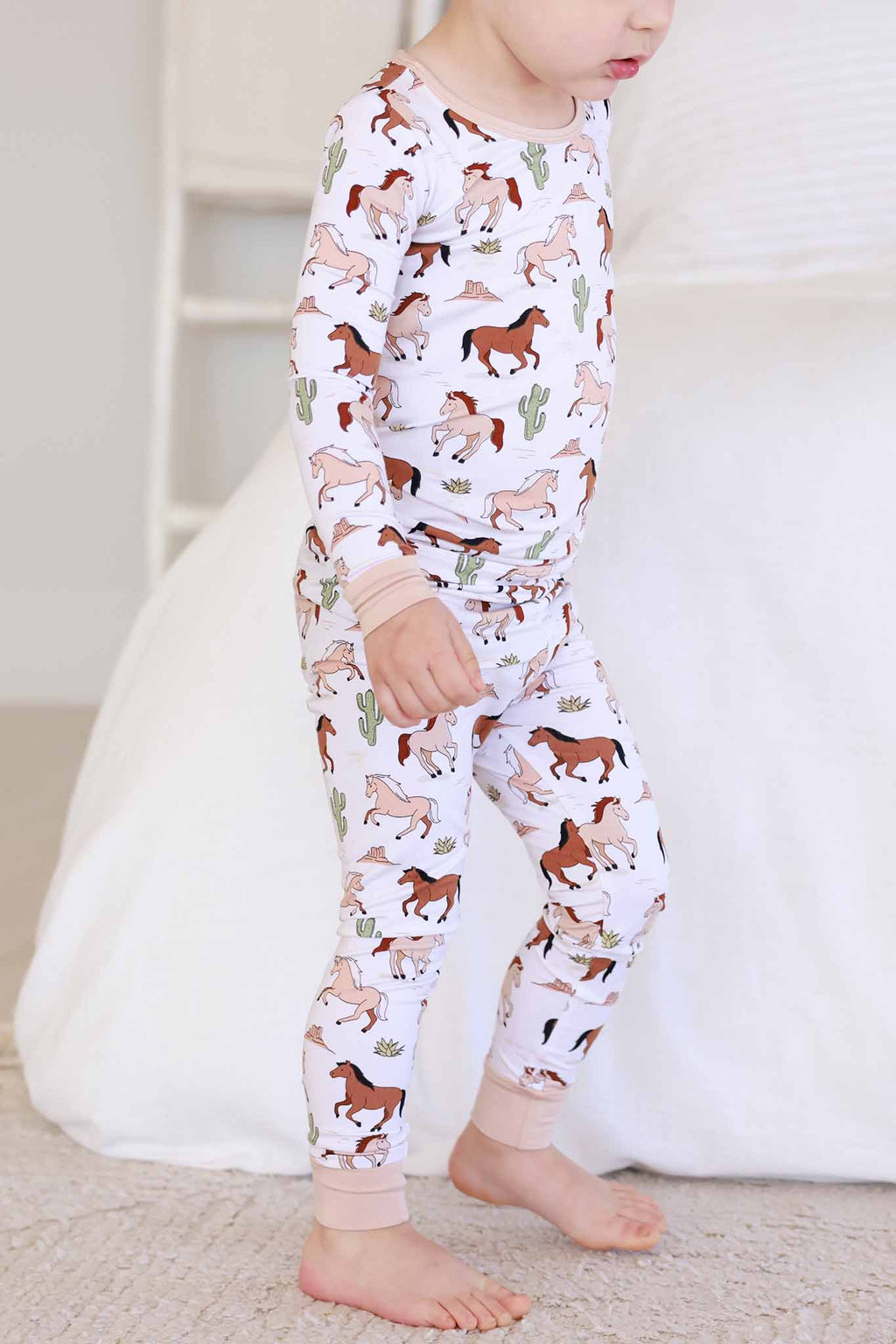 Two Piece Pajama Set | Pony Club Neutral