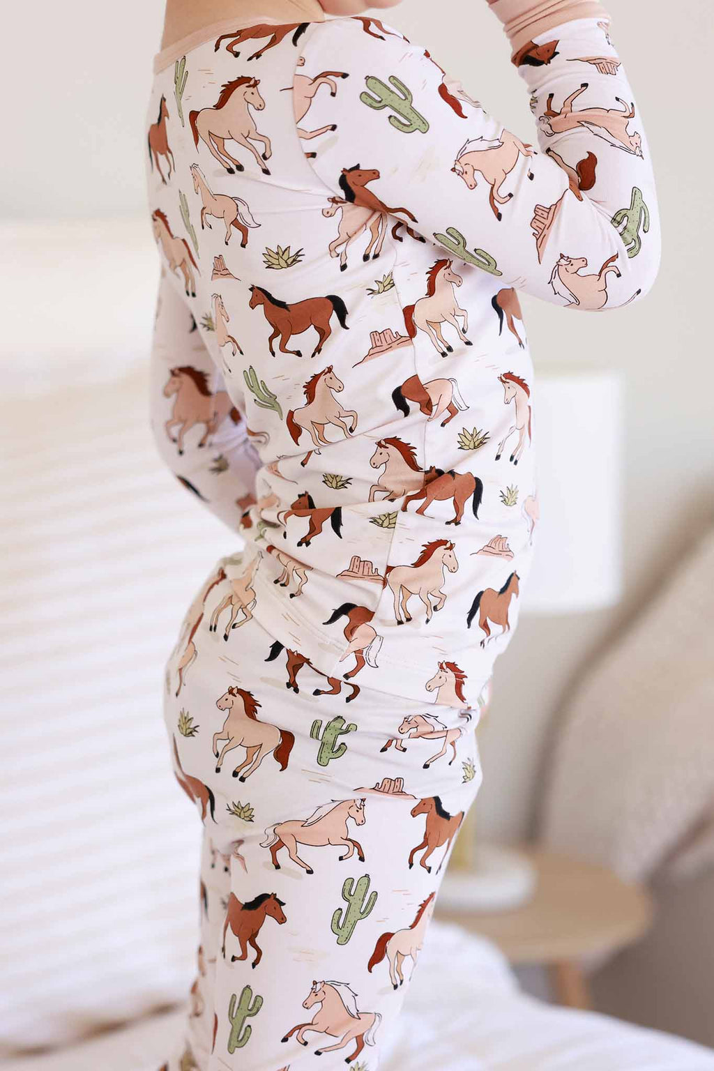Two Piece Pajama Set | Pony Club Neutral