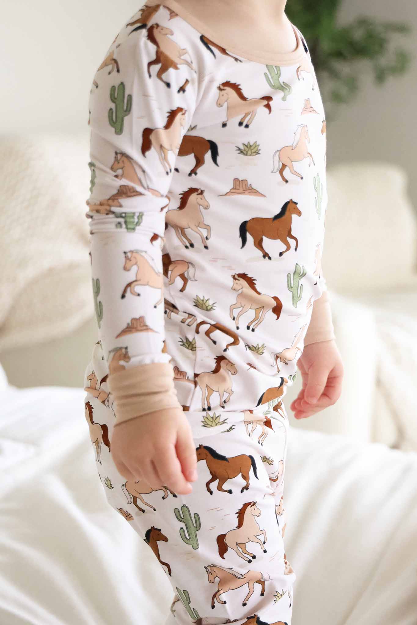 Two Piece Pajama Set | Pony Club Neutral