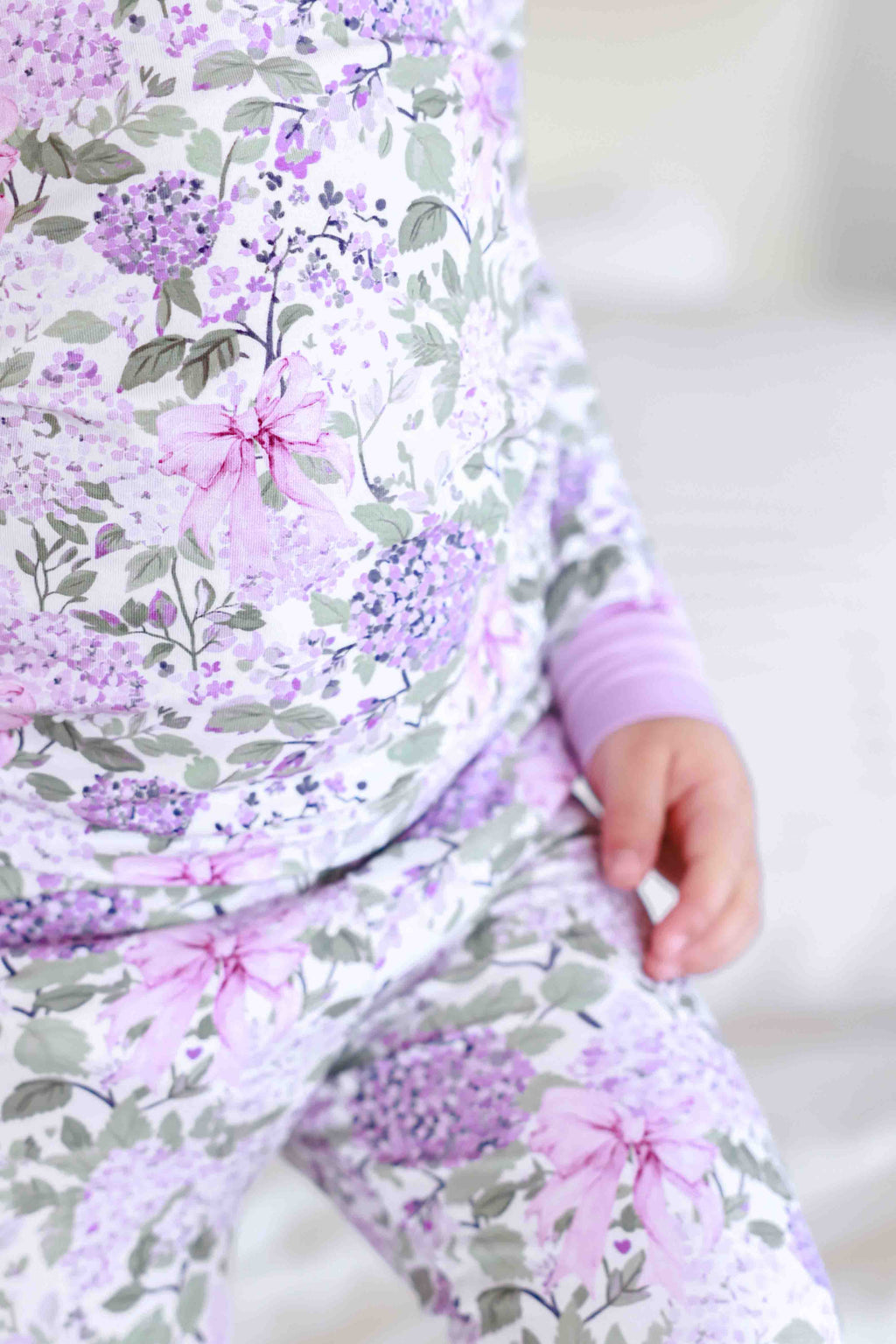 Two Piece Pajama Set | Lavender Lullaby