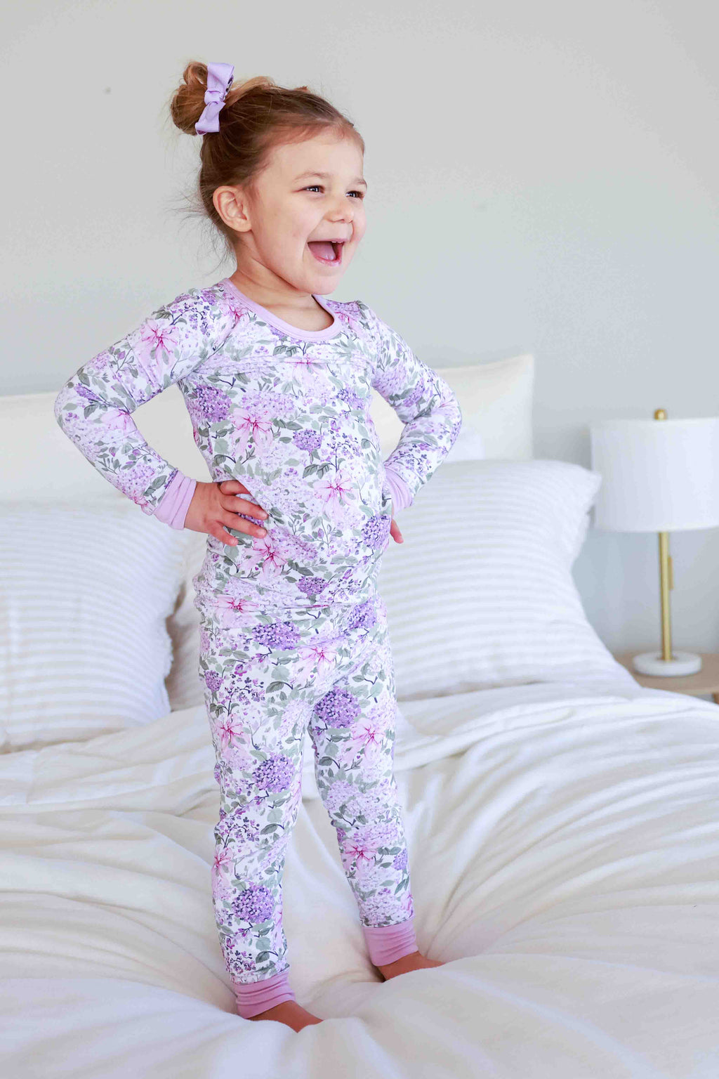 Two Piece Pajama Set | Lavender Lullaby