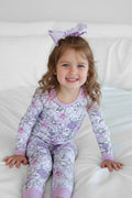 Two Piece Pajama Set | Lavender Lullaby