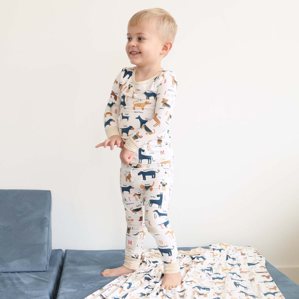 ABC Paw-ty Two Piece Pajama Set