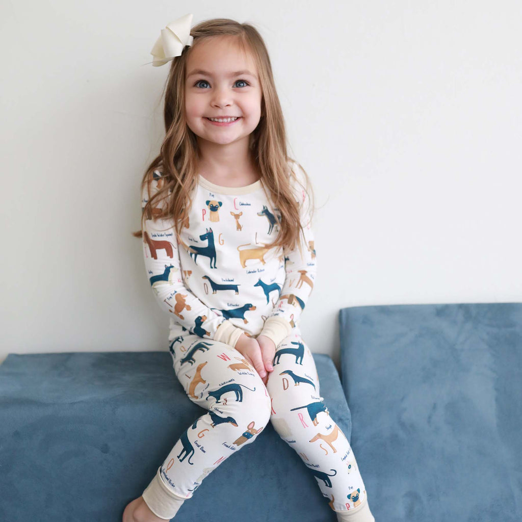ABC Paw-ty Two Piece Pajama Set