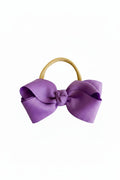 Ribbon Bow Headband | Amethyst