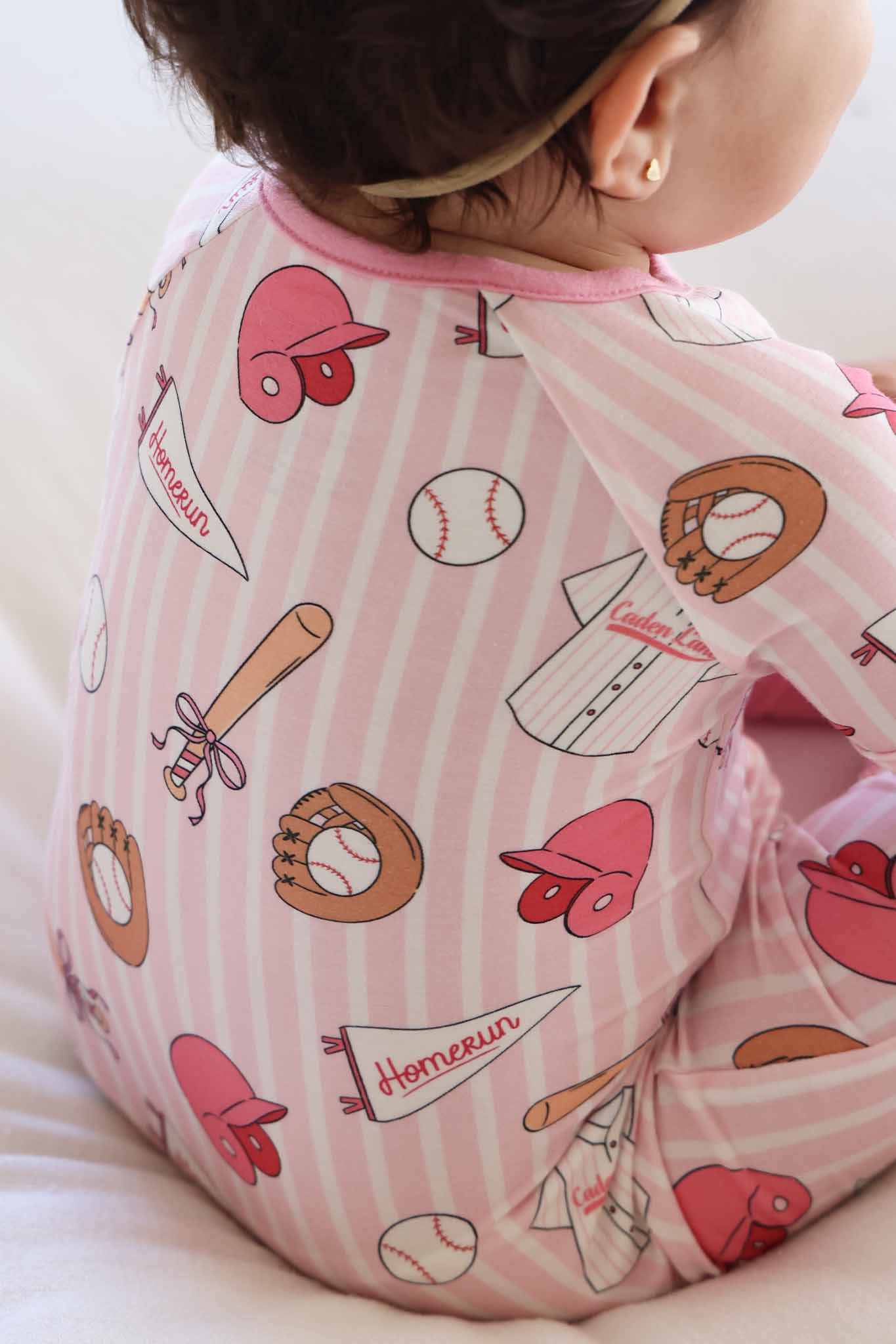 Ballpark Babes Convertible Zip Romper