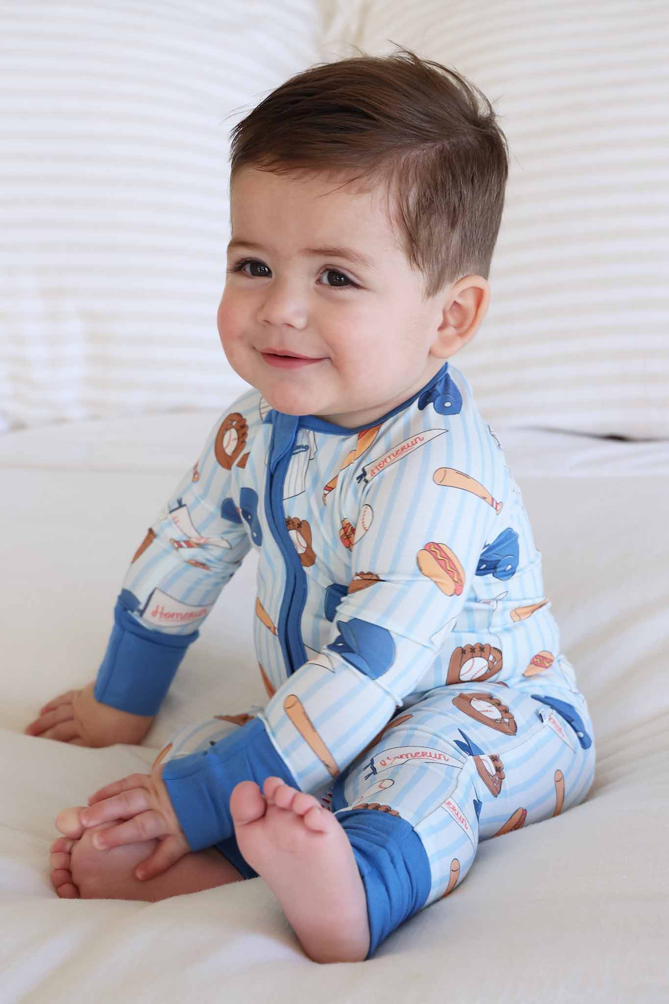 Ballpark Bros Convertible Zip Romper