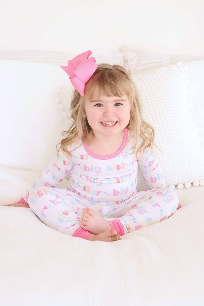Big Sister Two Piece Pajama Set