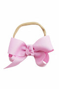 Ribbon Bow Headband | Blushing Pink