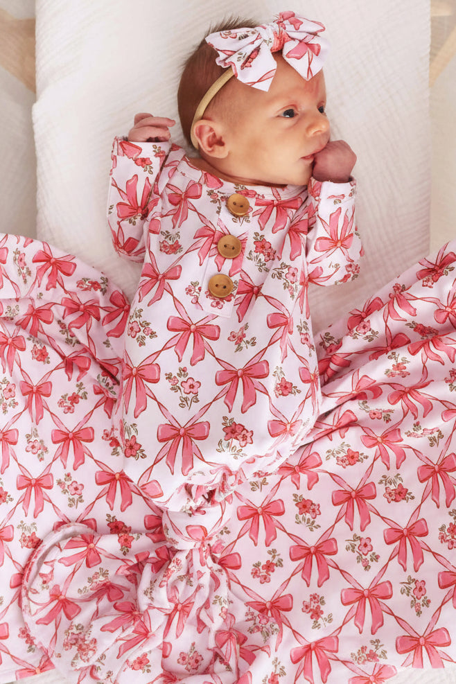 Bow Besties Knit Bow Headband