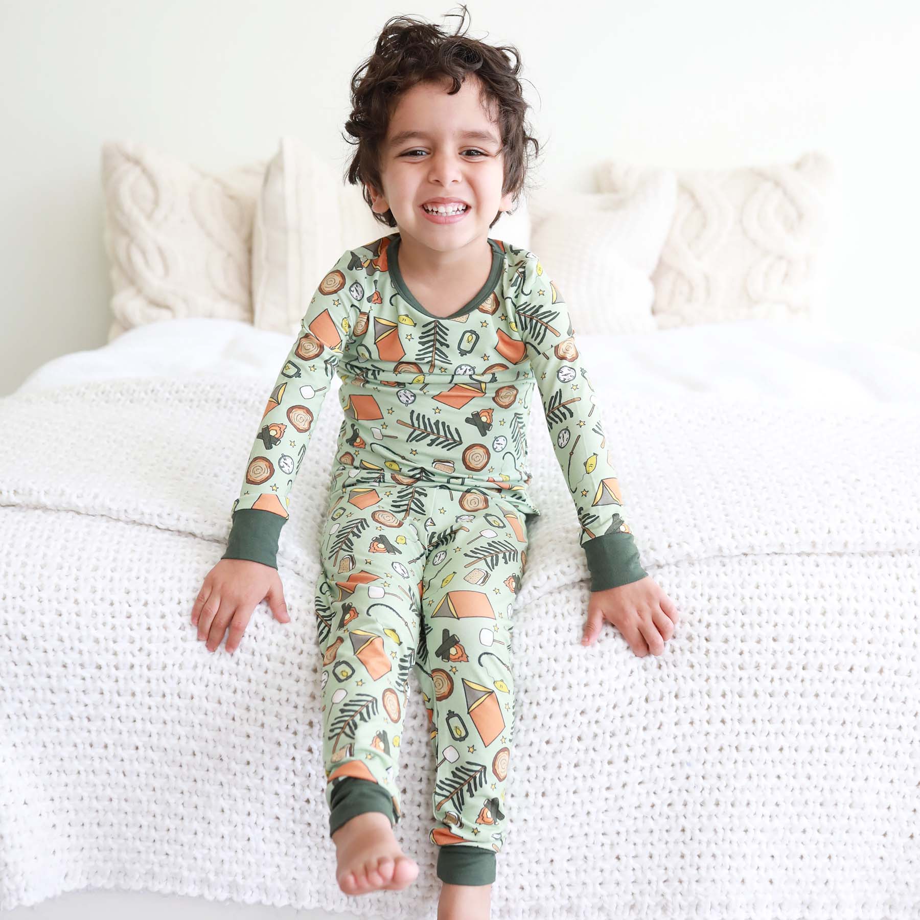 Cozy Camper Two Piece Pajama Set