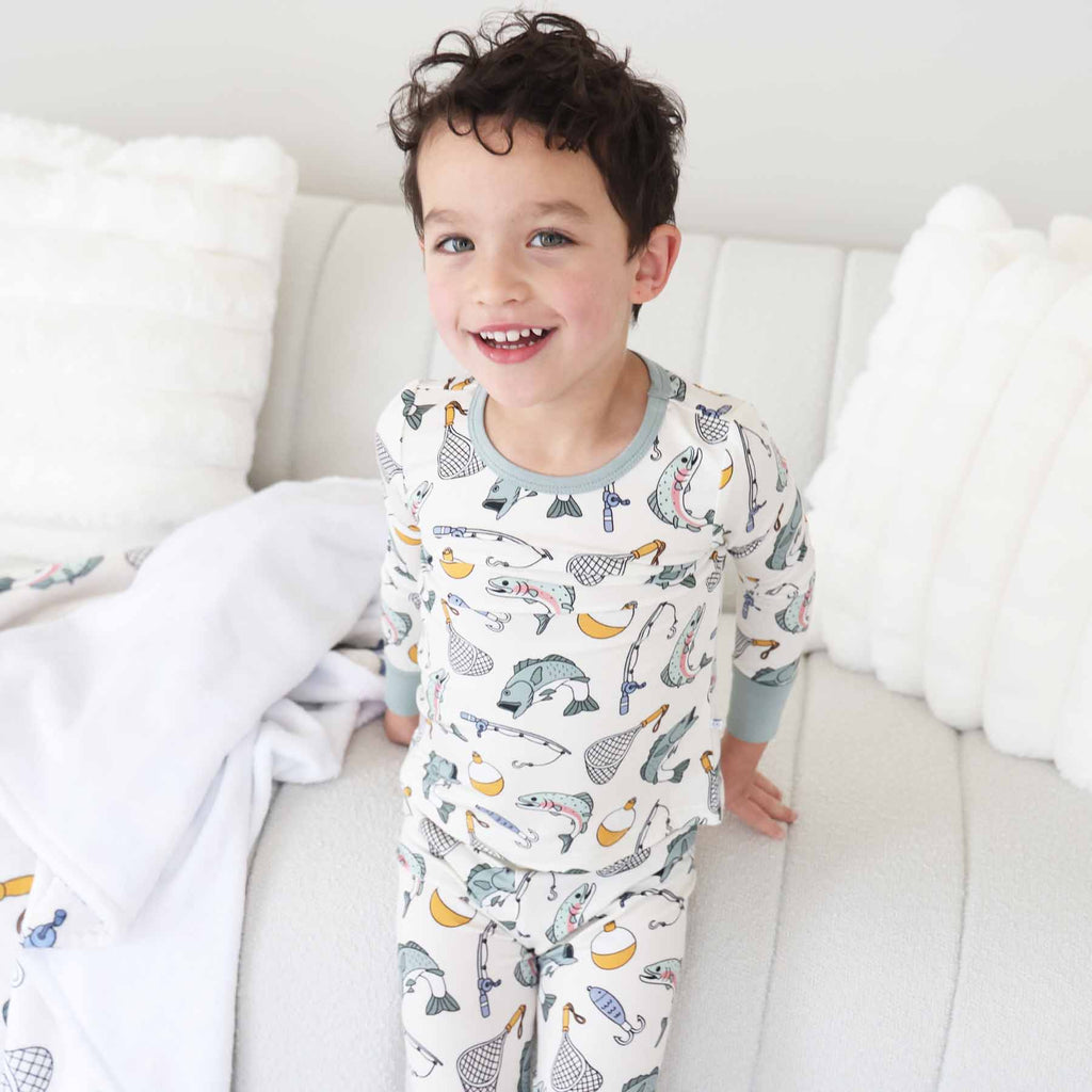 Catch of the Day Two Piece Pajama Set
