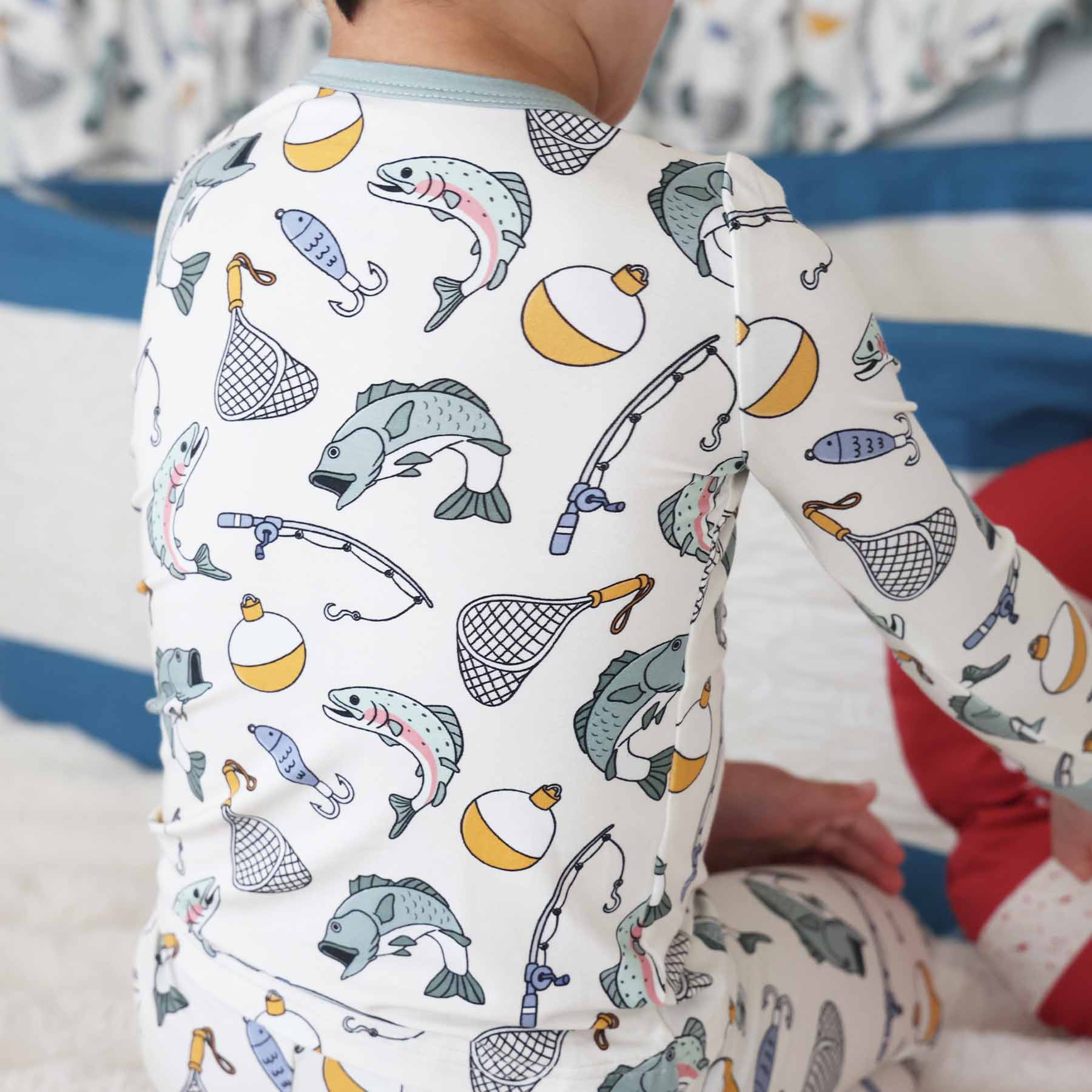 Catch of the Day Two Piece Pajama Set