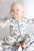 Catch of the Day Convertible Zip Romper