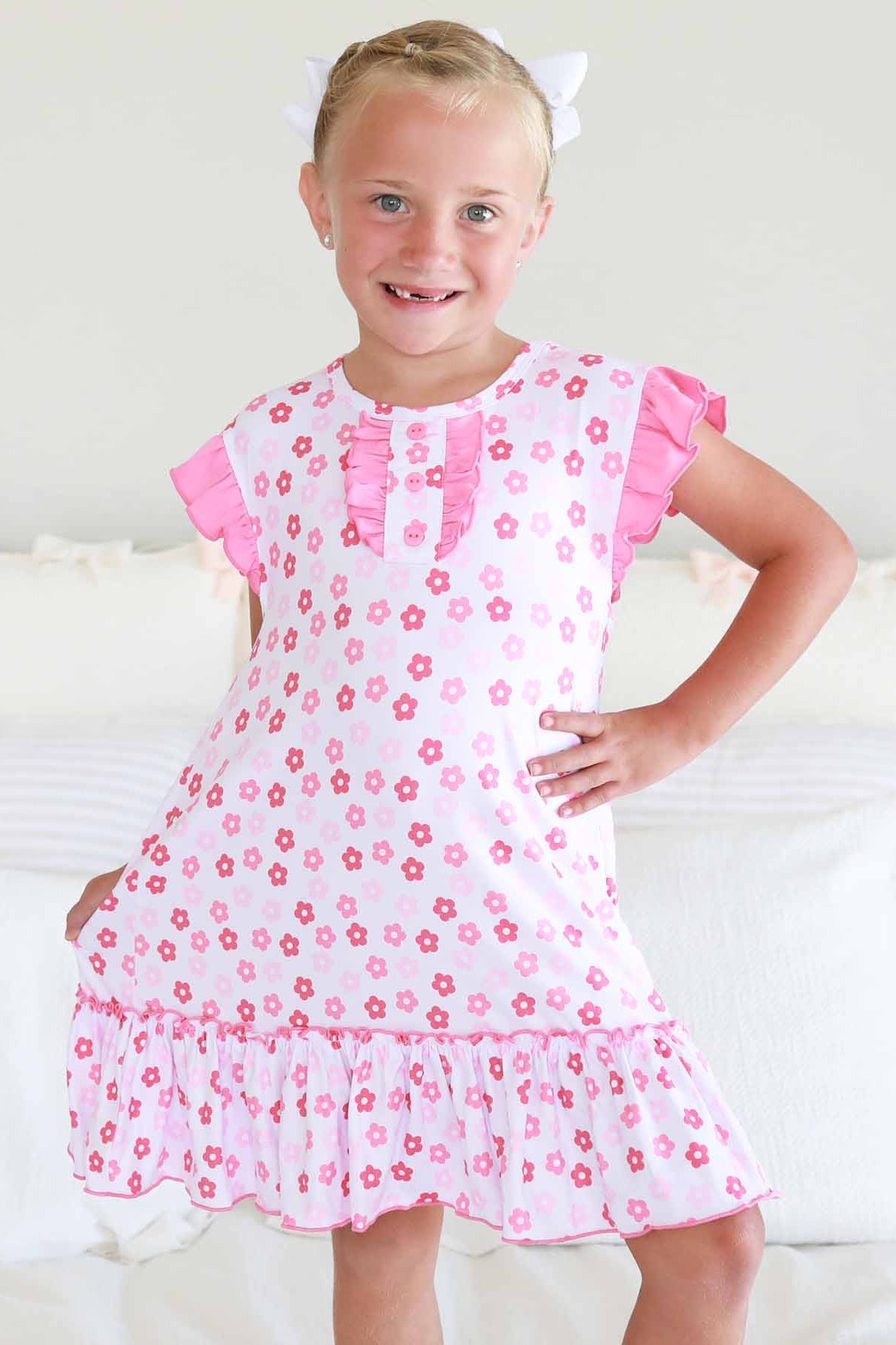 Flutter Sleeve Nightgown | Daisy Mae
