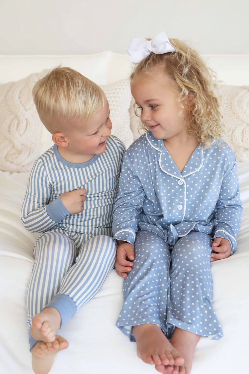 Snuggle Stripes Two Piece Pajama Set