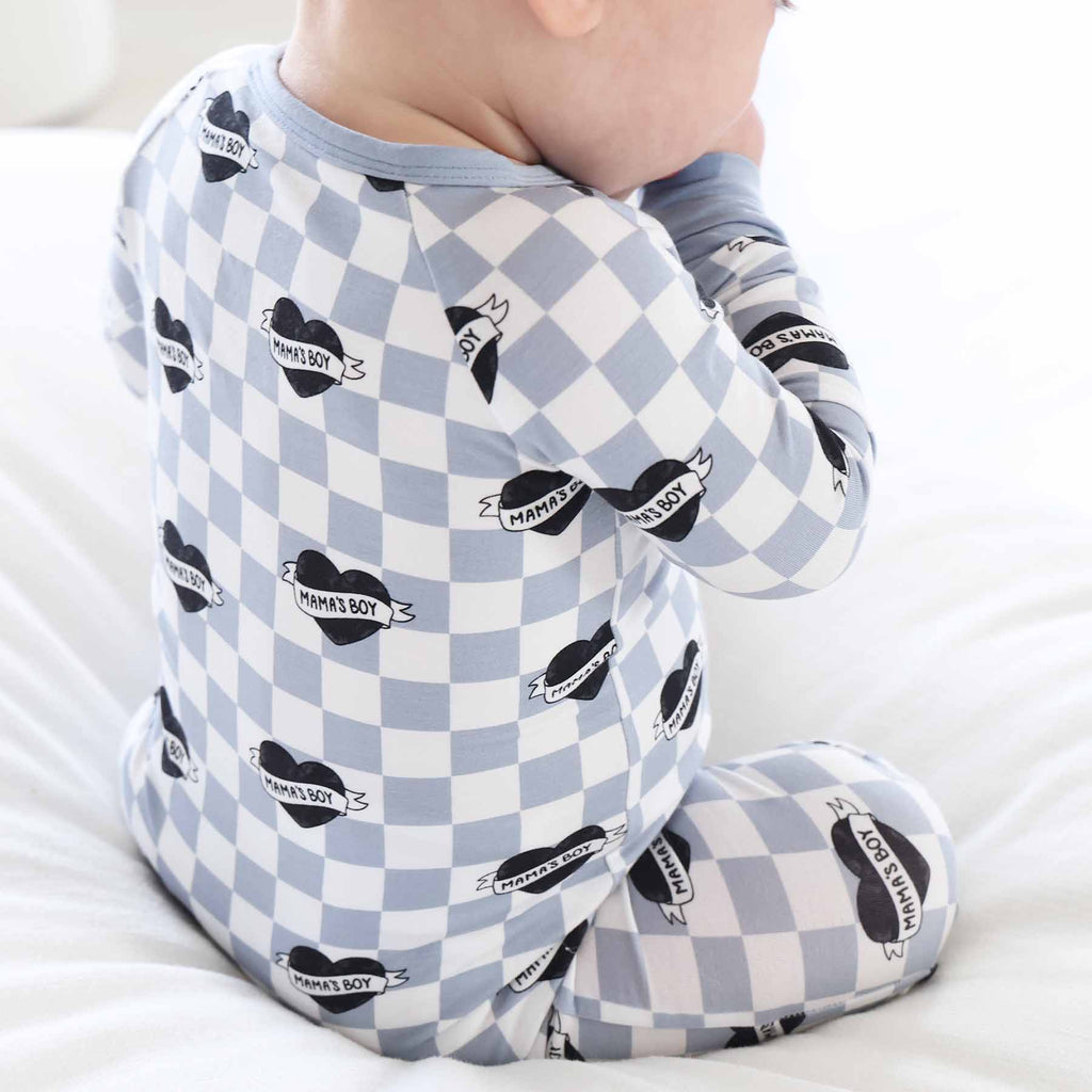 Mama's Boy Convertible Zip Romper