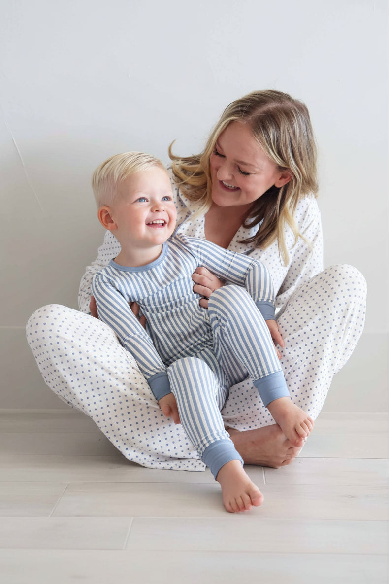 Snuggle Stripes Two Piece Pajama Set