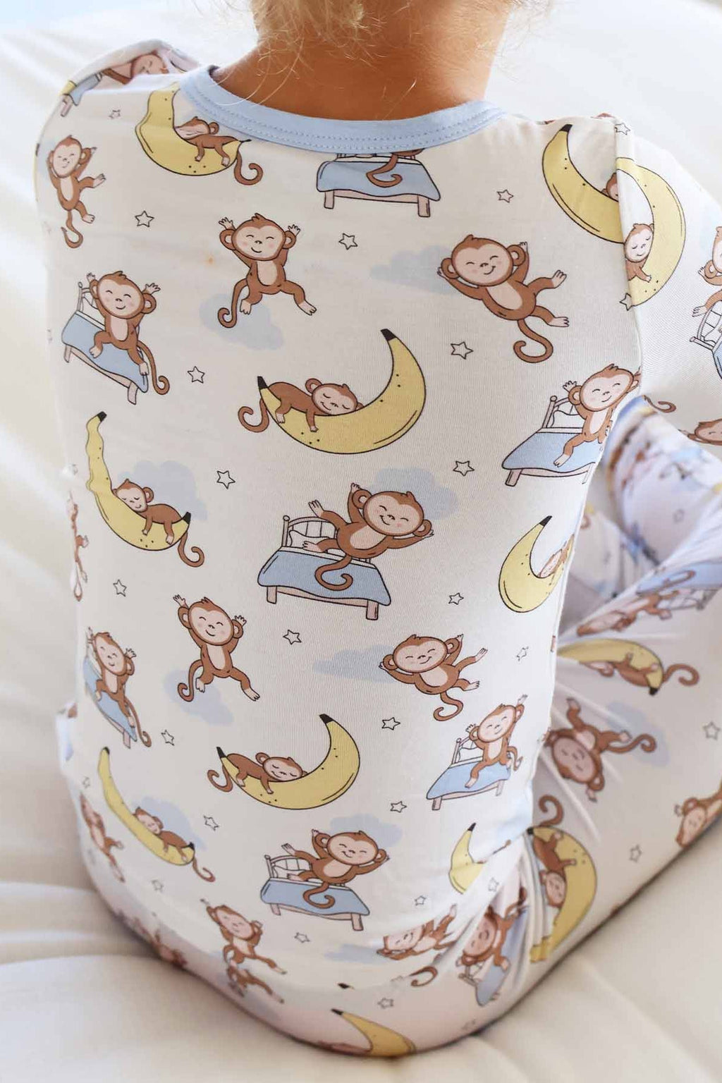 Monkey See, Monkey Snooze Two Piece Pajama Set