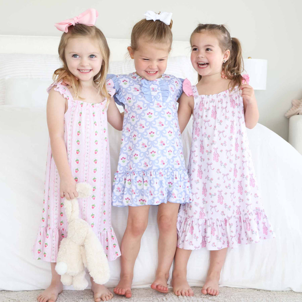 Full Length Ruffle Nightgown | Ballet Dreams