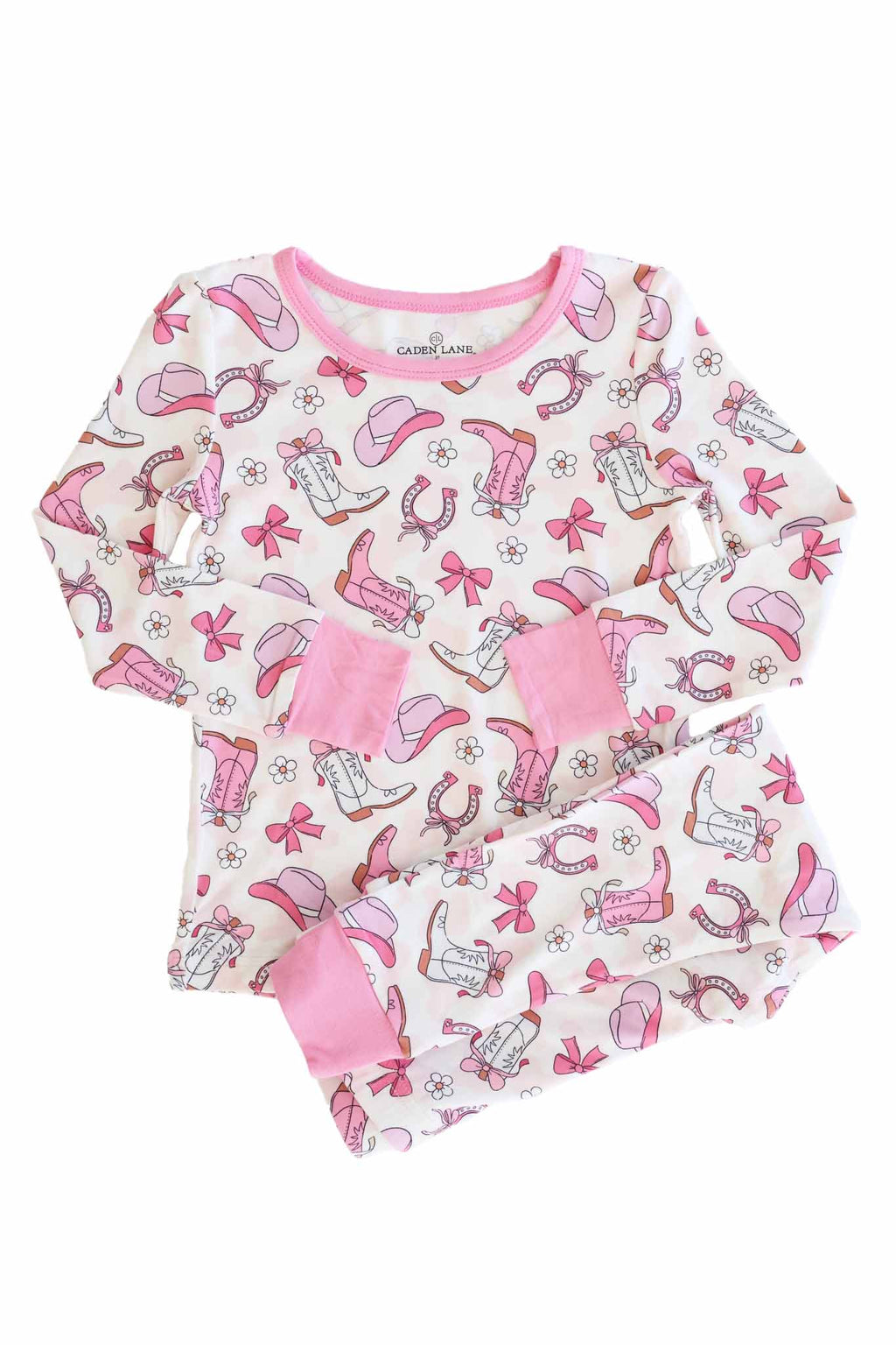 Rodeo Dreams Two Piece Pajama Set | Pink
