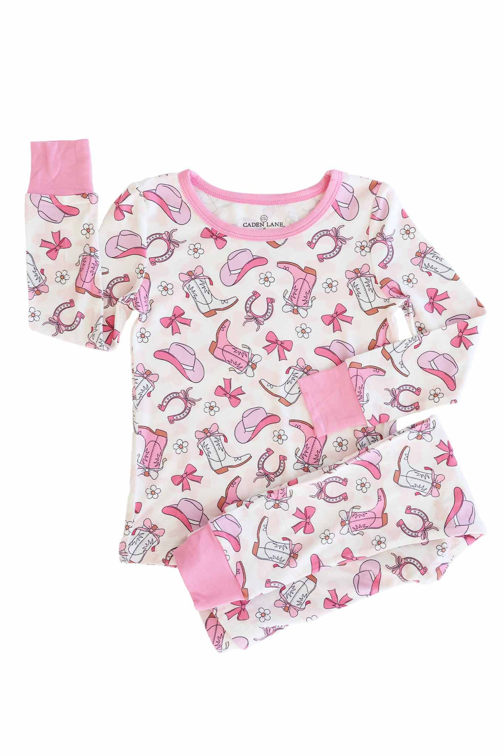 Rodeo Dreams Two Piece Pajama Set | Pink
