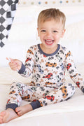 Pit Crew Two Piece Pajama Set