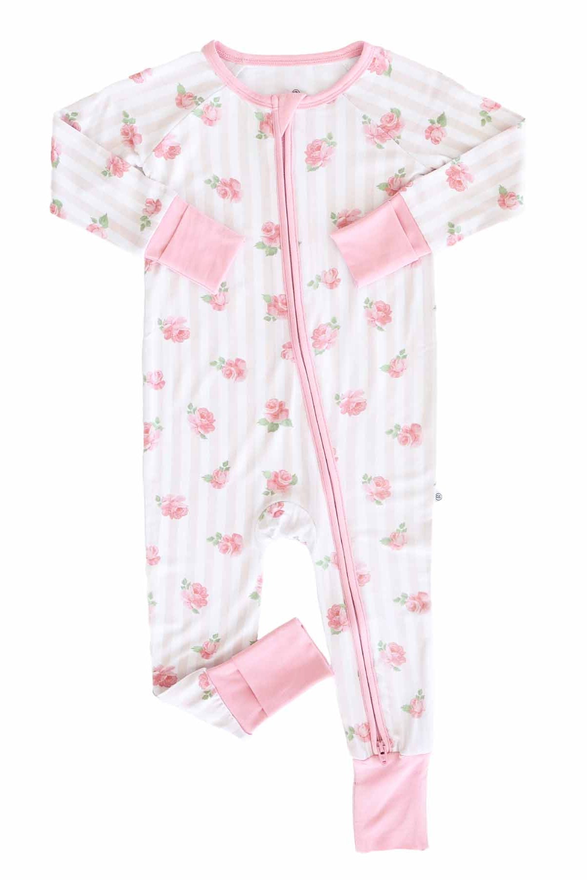 Rosy & Cozy Convertible Zip Romper