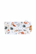 Safari Snuggles Knit Large Bow Headwrap