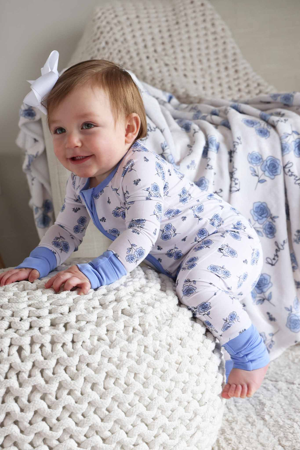 Sapphire Garden Convertible Zip Romper