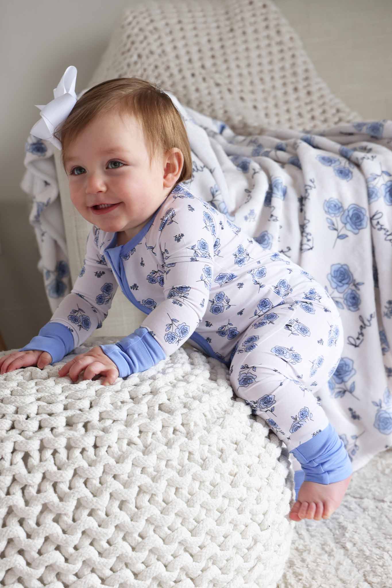 Sapphire Garden Convertible Zip Romper