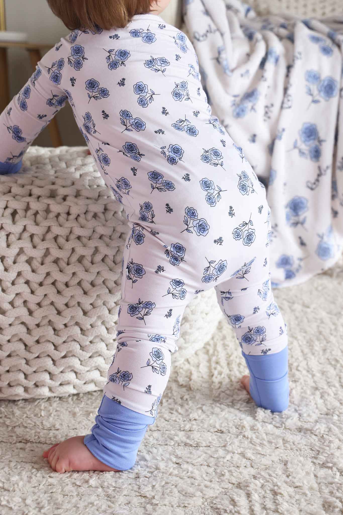 Sapphire Garden Convertible Zip Romper