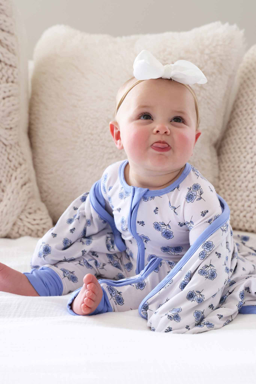 Sapphire Garden Convertible Zip Romper