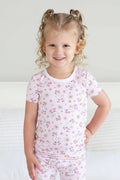 Silly Goose Two Piece Pajama Set | Pink