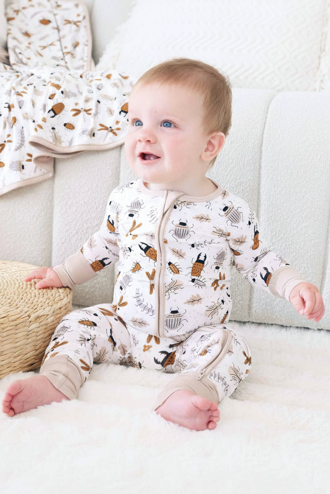 Snuggle Bug Convertible Zip Romper