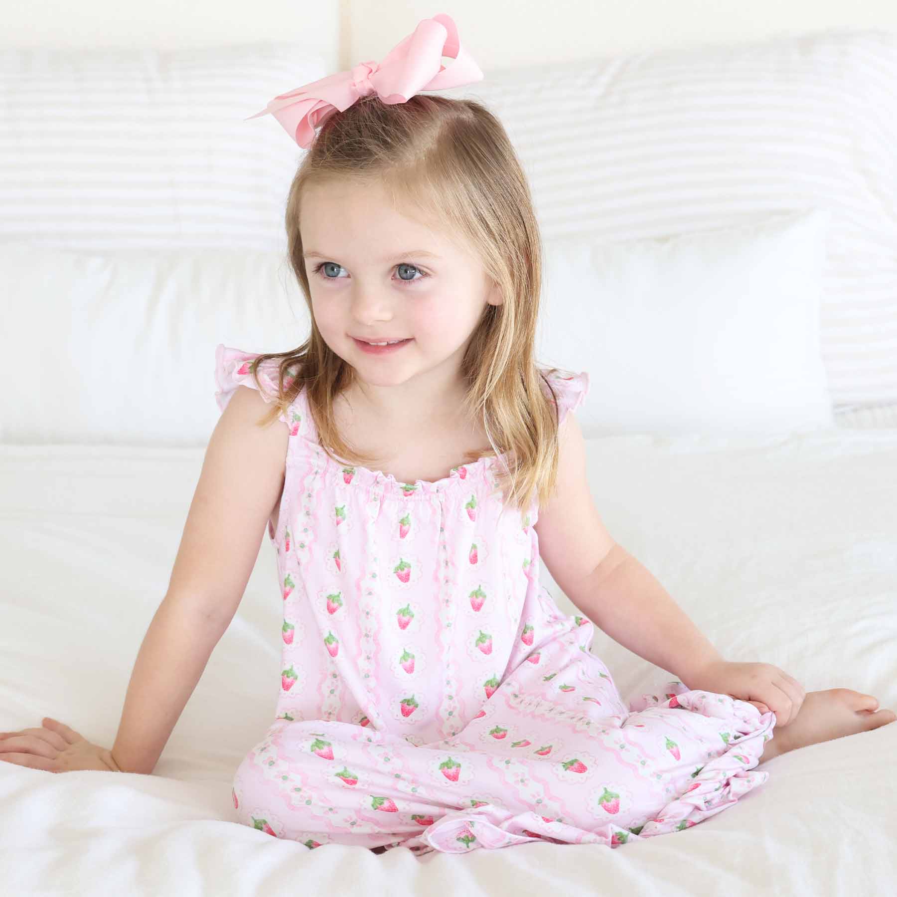 Full Length Ruffle Nightgown | Berry Sweet