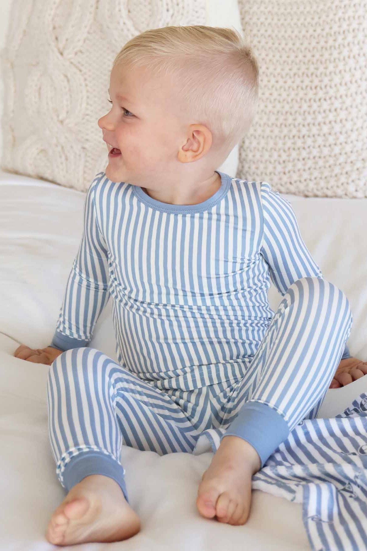 Snuggle Stripes Two Piece Pajama Set