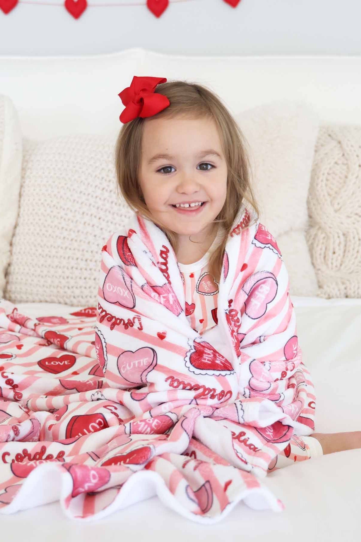 Large Ribbon Bow With Clip | Red