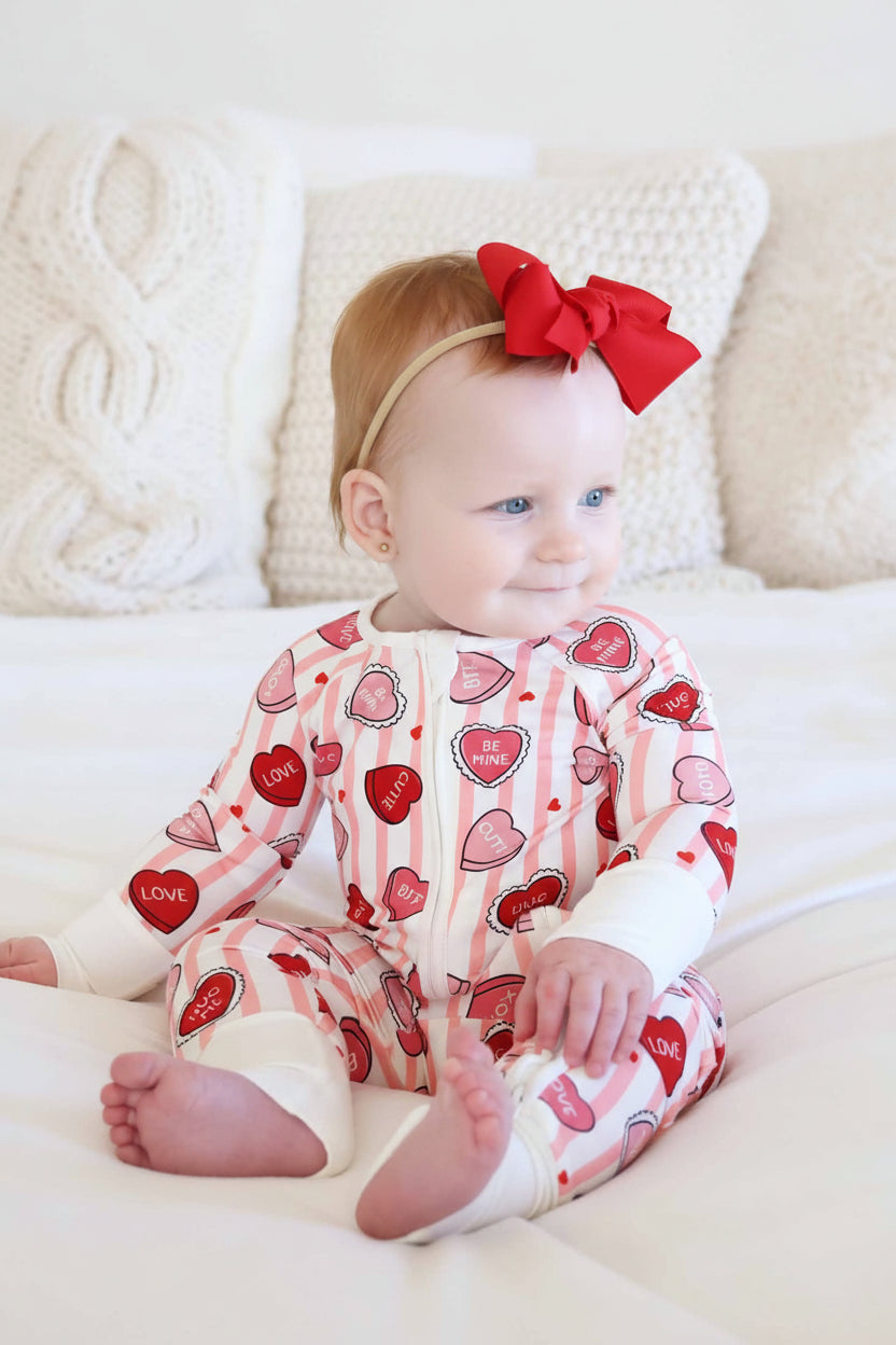 Ribbon Bow Headband | Scarlet
