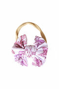 Tiny Tides Knit Bow Headband | Pink