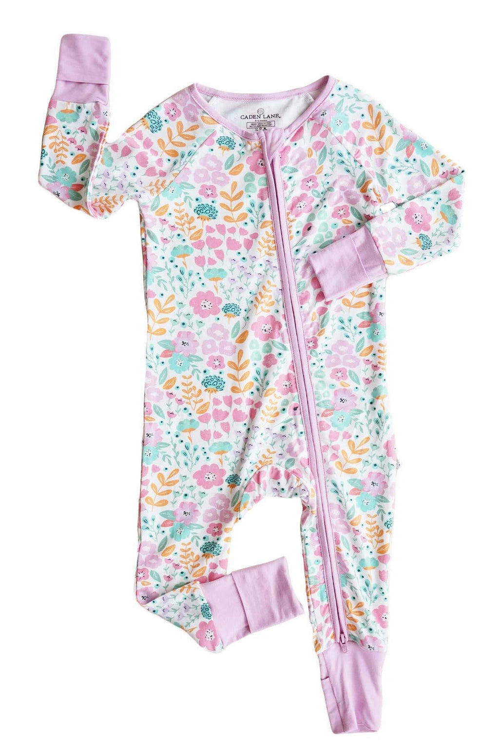 Willow's Whimsy Floral Convertible Zip Romper
