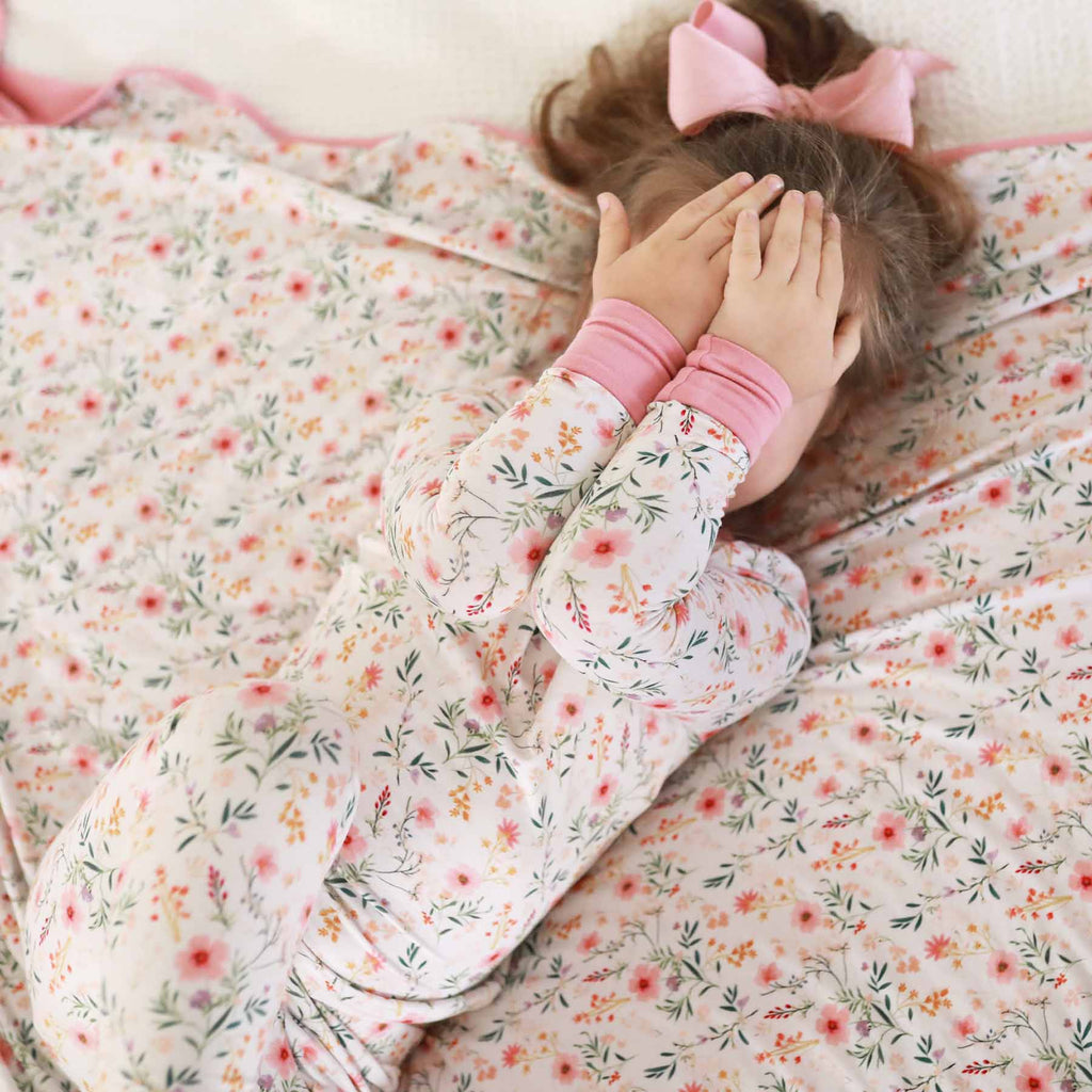 Winnie's Wildflowers Two Piece Pajama Set